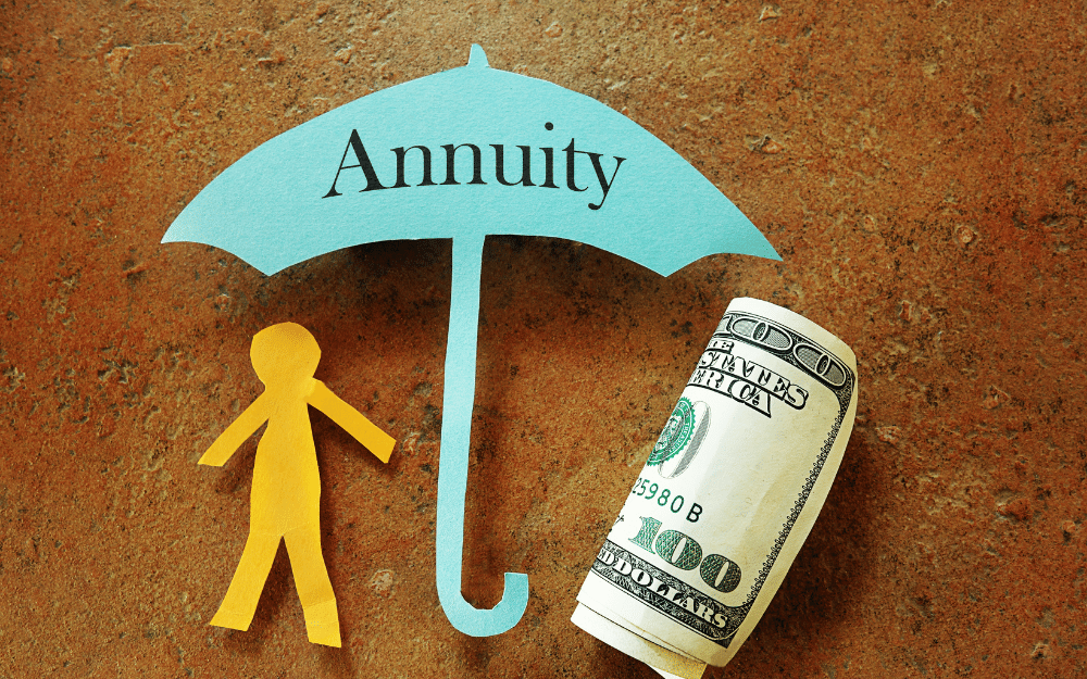 an illustration of a Fixed Annuities which is showing annuities affected by the stock.